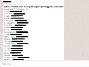 Pengadilan Agama Garut Telusuri Pesan Berantai Nomor WA Janda Pengadilan Agama Garut Telusuri Pesan Berantai Nomor WA Janda