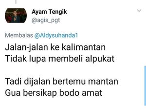 Pantun Makanan Kocak Curhatan Netizen Saat Ketemu Mantan