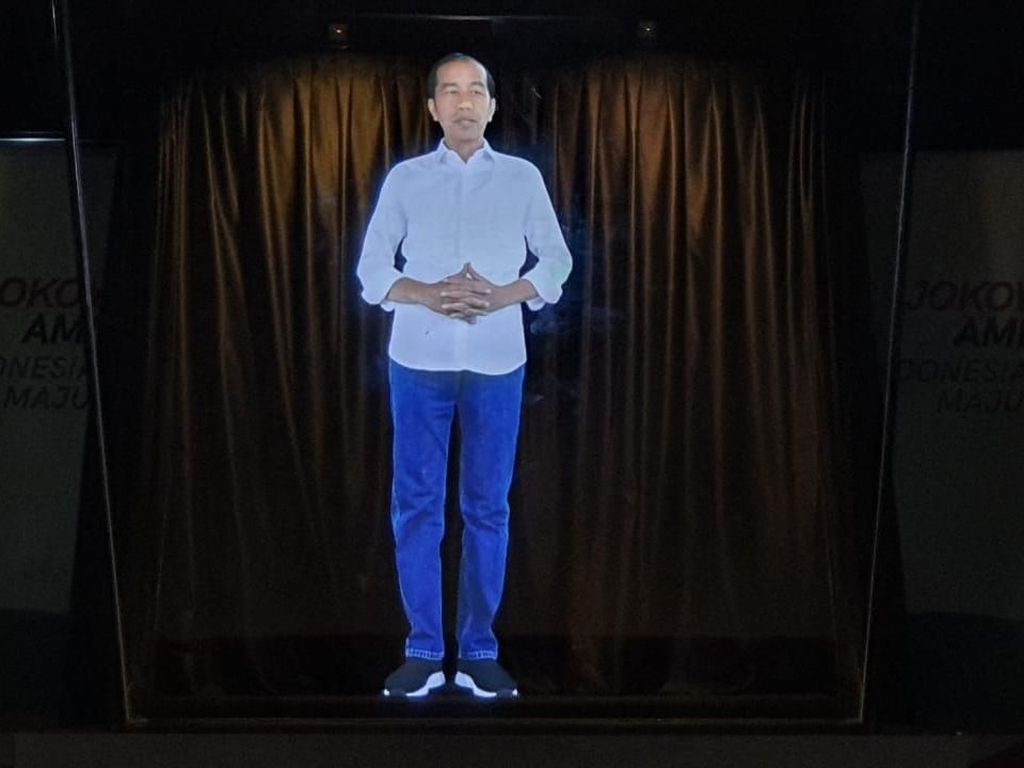 TKN: Kampanye Hologram Sapa Warga yang Tak Bisa Didatangi Jokowi-Maruf TKN: Kampanye Hologram Sapa Warga yang Tak Bisa Didatangi Jokowi-Maruf