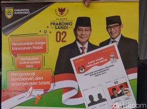 Bawaslu Temukan Kalender Prabowo-Sandi Berlogo Pemkab Sukoharjo