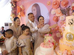 Saling Setia, Harapan Suami di Ulang Tahun Krisdayanti