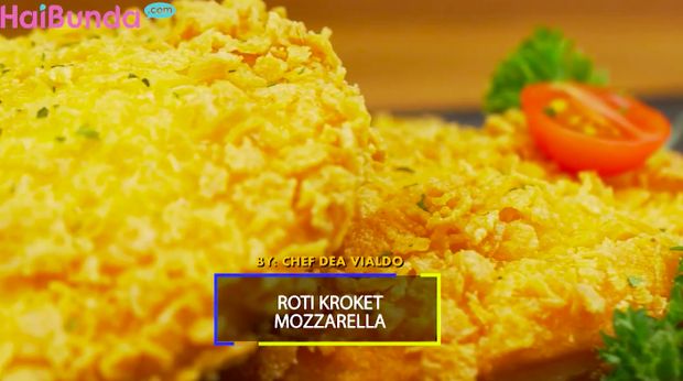 Resep roti kroket mozarella