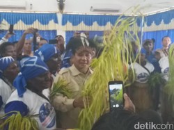 Saat Prabowo Menari Tari Gatsi Bersama Suku Asli Merauke
