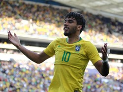Kilau Paqueta dengan Jersey Nomor 10 Timnas Brasil