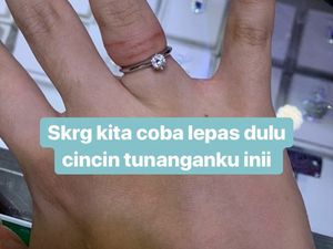 Jari Tasya Kamila Bengkak karena Cincin Nikah, Begini Cara Melepasnya Jari Tasya Kamila Bengkak karena Cincin Nikah, Begini Cara Melepasnya
