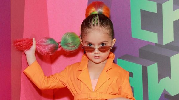 Aksi Si Lucu Taylen Biggs di Kids Choice Awards 2019