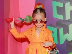 Aksi Si Lucu Taylen Biggs di Kids Choice Awards 2019