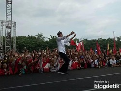 Kampanye Akbar, Jokowi Minta Jaga Silaturahmi Meski Beda Pilihan