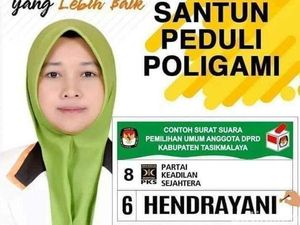 Tersebar Flyer Caleg PKS Peduli Poligami, Begini Faktanya
