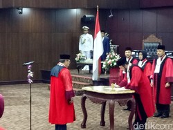 Wapres JK Hadiri Pelantikan Wakil Ketua MK Aswanto
