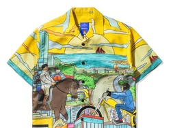 Laris Manis! Artwork Jokowi dan Prabowo di Kemeja Garapan Hari Prast