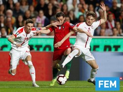 Kualifikasi Piala Eropa: Ronaldo Cedera, Portugal Diimbangi Serbia