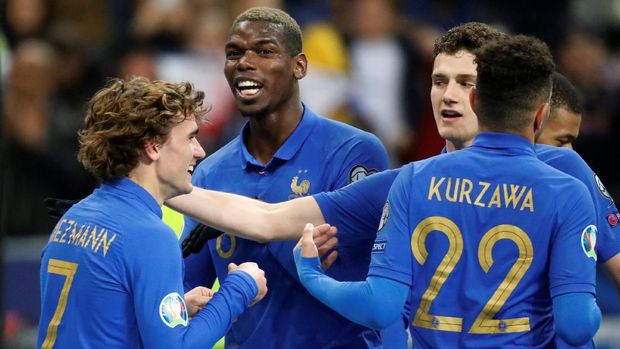 Kualifikasi Piala Eropa: Inggris dan Prancis Menang Telak