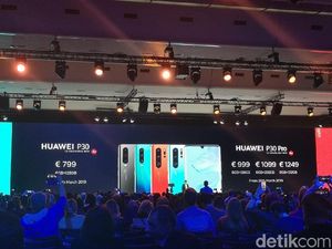 Harga Huawei P30 Pro di Indonesia Lebih Murah dari Eropa