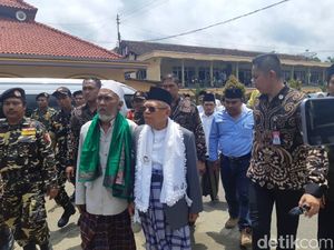 Maruf Amin Silaturahmi ke Pondok Pesantren Al-Iman Purworejo
