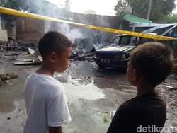 Ibu dan Anak Ditikam karena Cekcok Warisan, Rumah Pelaku Dibakar Warga