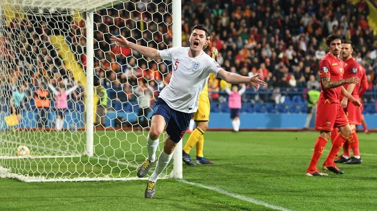 Inggris menang 5-1 atas Montenegro di Kualifikasi Piala Eropa 2020 (Foto: Michael Regan/Getty Images)