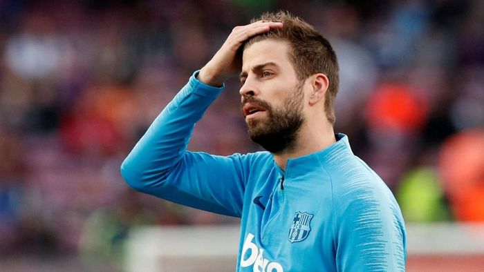 Gerard Pique yakin penampilannya di Barcelona lebih baik setelah meninggalkan timnas Spanyol. (Foto: Albert Gea / Reuters) Gerard Pique yakin penampilannya di Barcelona lebih baik setelah meninggalkan timnas Spanyol. (Foto: Albert Gea / Reuters)