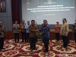 Dipimpin Darmin, 11 Kementerian Keroyokan Bangun Tanjung Selor Dipimpin Darmin, 11 Kementerian Keroyokan Bangun Tanjung Selor