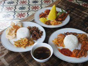 Nikmatnya Aneka Nasi Gurih dengan Lauk Komplet Nikmatnya Aneka Nasi Gurih dengan Lauk Komplet