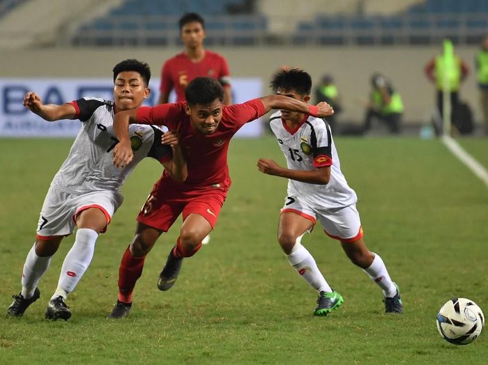 Indonesia di kualifikasi Piala Asia U-23 2020. (Foto: R. Rekotomo/ANTARA FOTO) Indonesia di kualifikasi Piala Asia U-23 2020. (Foto: R. Rekotomo/ANTARA FOTO)