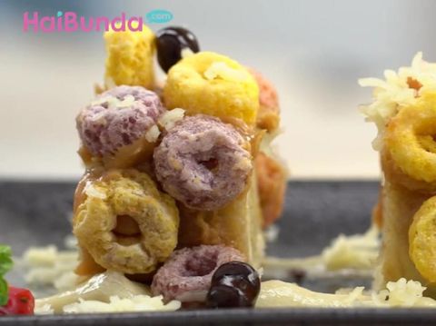 Peanut Choco Banana Sushi/