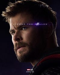 Chris Hemsworth Sebagai Thor dalam Poster Baru Avengers: Endgame