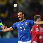 Mancini Tak Tutup Kemungkinan Panggil Quagliarella untuk Euro 2020
