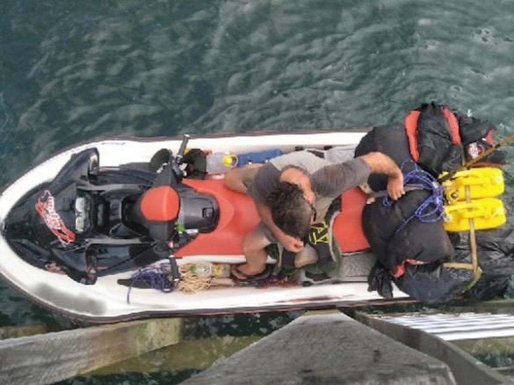 Naik Jet Ski, Buronan Kasus Narkoba Nyaris Kabur dari Australia Naik Jet Ski, Buronan Kasus Narkoba Nyaris Kabur dari Australia