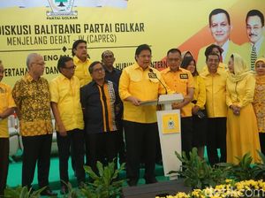 Maju Lagi Jadi Ketum, Airlangga Hartanto Dapat Dukungan di Lombok