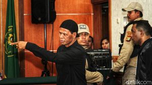 Begini Ekspresi Hercules Usai Divonis 8 Bulan Penjara
