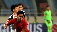Gol itu tercipta pada menit ke-31. Umpan dari Witan Sulaeman yang menjadi awalnya. Dimas Drajad menceploskan bola ke gawang yang sudah kosong.