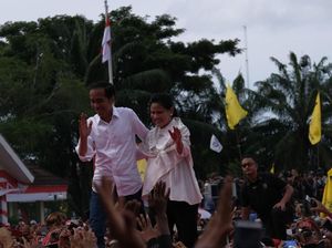Datang ke Mamuju, Jokowi Ingin Menang Lebih Tebal dari Pilpres 2014