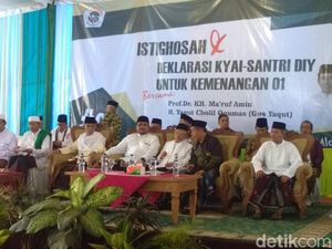 Kiai dan Santri DIY Dukung Jokowi-Maruf Kiai dan Santri DIY Dukung Jokowi-Maruf