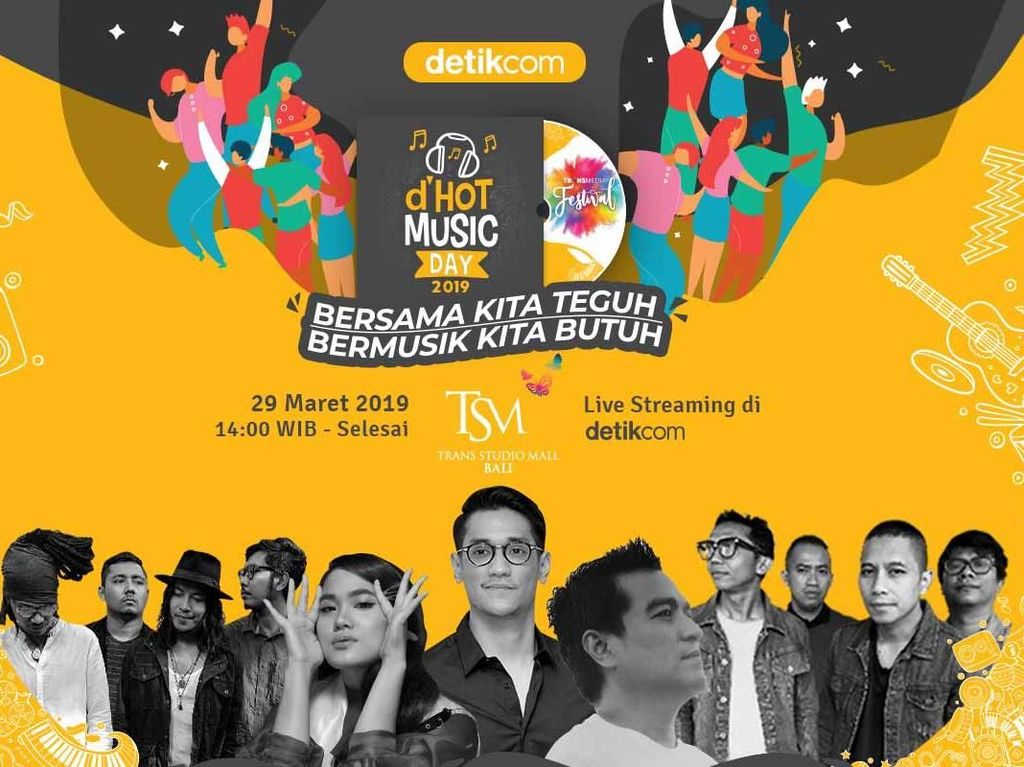 Hari Ini! Jangan Lewatkan Keseruan dHOT Music Day 2019 di Bali Hari Ini! Jangan Lewatkan Keseruan dHOT Music Day 2019 di Bali