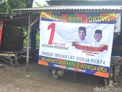 TKD Jatim Serbu Ribuan Warkop Galang Suara untuk Jokowi