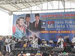 Kampanye PAN, Rhoma Irama: Islam Harus Maju Jangan Mau Diadu