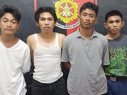 7 Begal Ditangkap di Makassar, 1 Wanita