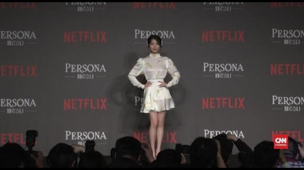 Thumbnail video Lee Ji Eun atau IU membintangi film Persona di Netflix.