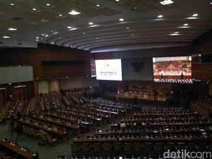 Hanya 299 Anggota DPR Hadiri Sidang Paripurna Penutupan Masa Sidang