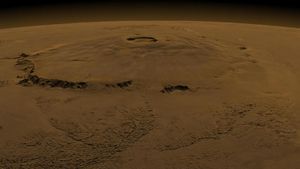 Wujud Olympus Mons yang Tiga Kali Lebih Tinggi dari Everest