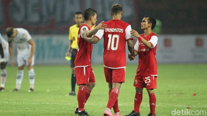 Persija Jakarta vs Ceres Negros masih 0-0 di babak pertama (Rifkianto Nugroho/detikSport) Persija Jakarta vs Ceres Negros masih 0-0 di babak pertama (Rifkianto Nugroho/detikSport)