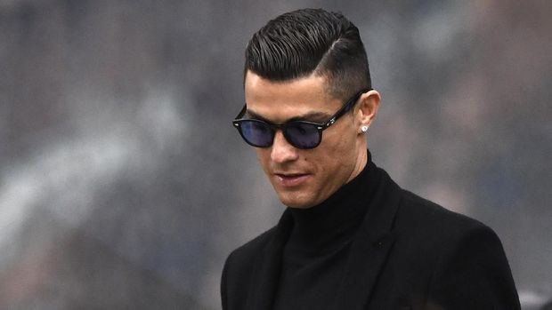 Cristiano Ronaldo absen dalam sejumlah laga Juventus lantaran cedera.