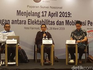 CSIS: Jokowi-Maruf Unggul di 8 Wilayah, Prabowo-Sandiaga 1 Wilayah CSIS: Jokowi-Maruf Unggul di 8 Wilayah, Prabowo-Sandiaga 1 Wilayah