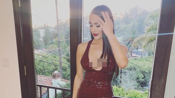 Foto: Gaya Seksi Nikki Bella, Pegulat WWE yang Pensiun di Usia 35