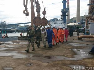 Koarmada I TNI AL Gelar Simulasi Bebaskan Sandera di PLTU Suralaya