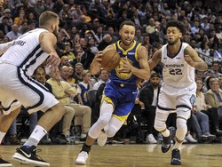 Hasil NBA: Kalahkan Grizzlies, Warriors Pertahankan Puncak Wilayah Barat