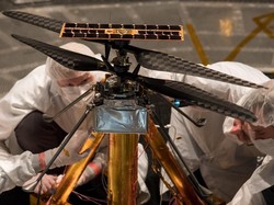 Helikopter NASA Siap Terbang di Planet Merah