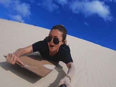 Foto: Gaya Si Cantik Inka Fitria di Queensland
