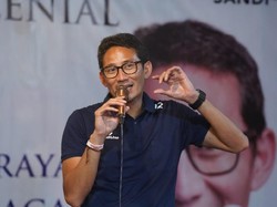 Sandi Ingatkan Earth Hour: Jangan Hanya Fokus ke Debat